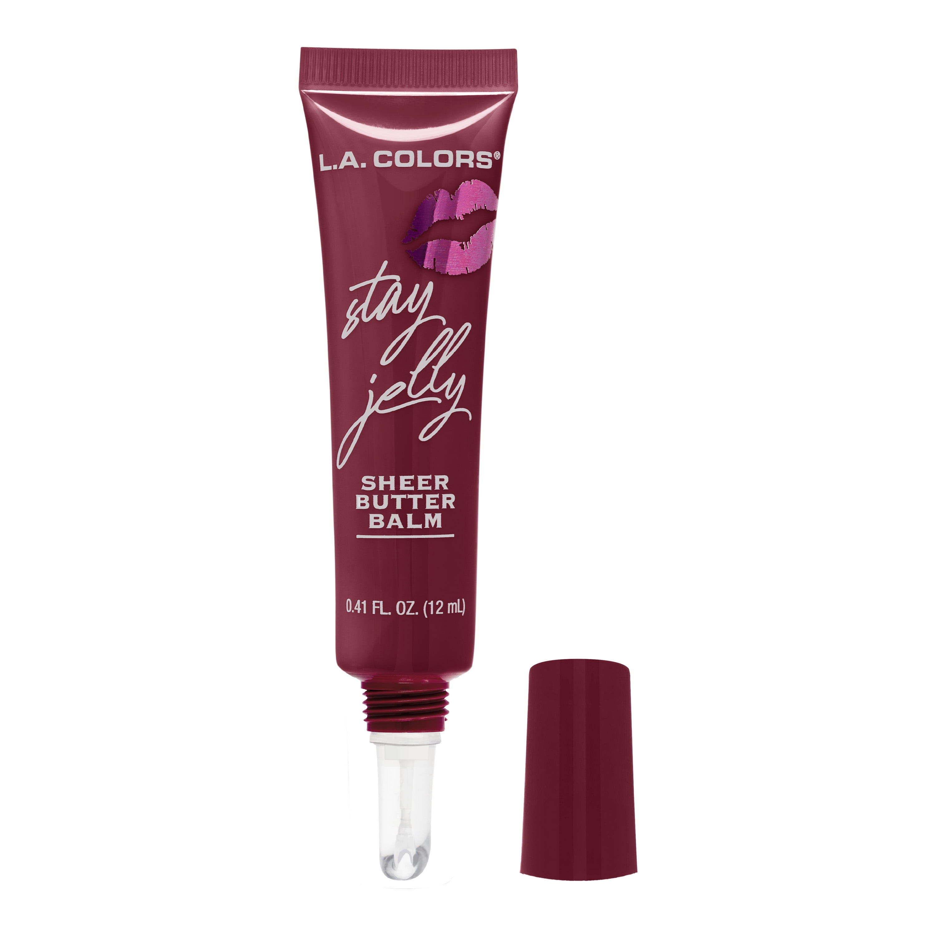 L.A. COLORS Stay Jelly Sheer Butter Balm, Irreplaceable, 0.41 fl oz
