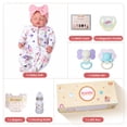 thumbnail image 6 of RSG Lifelike Reborn Baby Dolls 20 inch Sleeping Baby Dolls Soft Cloth Body with Accessories Gift Box for Kids Age 3+, 6 of 8