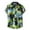 Green, variant on ZCFZJW Hawaiian Shirt Men Casual Short Sleeve Button Down Tropical Printed Pocket T Shirts Loose Regular Fit Comfy Cotton Beach Holiday Shirts Green XL
