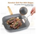 Granite Nonstick Cookware Set 17 Piece Gray Cooking Pans Set