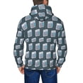 thumbnail image 5 of Zip Up Hoodies for Men - Math calculator pattern Long Sleeve Comfrt Men'S Fashion Hoodies & Sweatshirts, Jackets for Men Hoodies Pullover Clothing Clothes with Pouch, 5 of 5