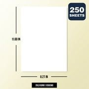 A4 White Paper | For Copy, Printing, Writing | 210 x 297 mm. (8.27 x 11.69 inches) | 28lb Bond Paper (105gsm) | 250 Sheets Per Pack