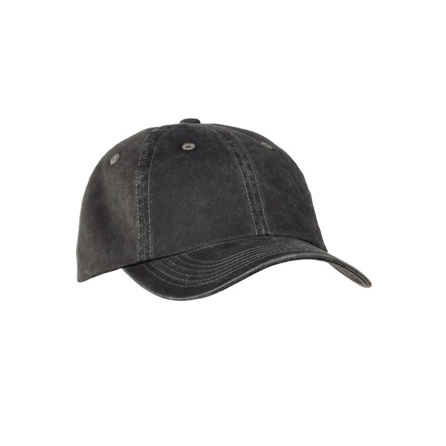 Top Headwear Garment Washed Cap - Black