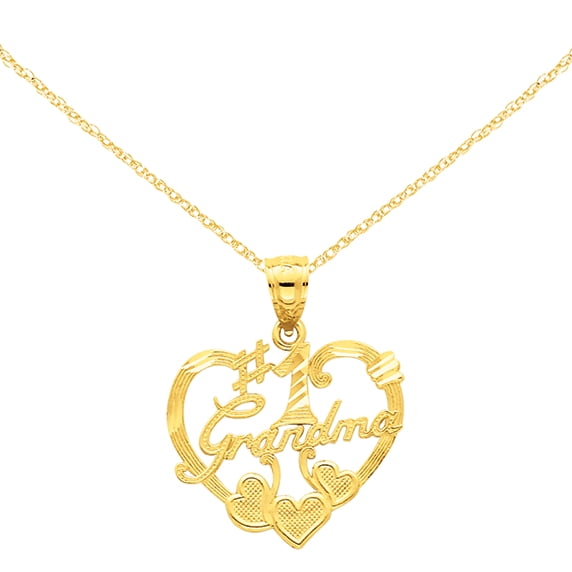 Primal Gold 14 Karat Yellow Gold Number 