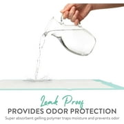 Inspire Extra Large Super Absorbent Disposable Bed Pads for Chronic Incontinence Ultra Thick and Absorbent Bed Pads Disposable Adult | Pee Pads for Adults (36 X 36 Pack of 50 W/ Adhesive)