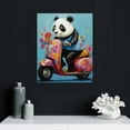 thumbnail image 5 of ARISTURING  Funny Baby Panda Wall Art Cute Animal Painting Prints on Canvas for Bedroom,Living room,Kitchen,Bathroom Decor, 5 of 5