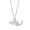 Silver Mexico, variant on Women's National City Map Pendant Necklace Stainless Steel Capital Structure Topography Map Chain Collarbone Jewelry Silver Texas