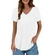 thumbnail image 1 of Top informal y elegante de manga corta para mujer - Blusa holgada de rayón - Poliéster/spandex - S-XXXL - Combínalo con vaqueros/leggings, 1 of 5