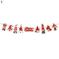 thumbnail image 1 of 1 Set Lovely Cartoon Festival Banners Colorful Decorative Xmas Hanging Banner Holiday Supplies, 1 of 8