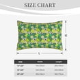 thumbnail image 5 of Haiem Pillowcase for Hair and Skin Queen - Cartoon Koala Bear and Leaf Printed Soft Pillowcase with Envelope Closure-16"x24", 5 of 8