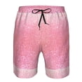 thumbnail image 3 of Goofa Sparkly Pink Glitter Printed Mens Swim Trunks Summer Quick Dry Short Beach Swimwear Bathing Suits-XX-Large, 3 of 9