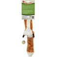 thumbnail image 2 of thical Pets Plush Skinneeez Fox 14-Inch Stuffingless Dog and cat squeaking Toy, 2 of 8
