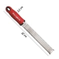 thumbnail image 3 of Rallador Zester Microplane Classic de acero inoxidable rojo, 3 of 6