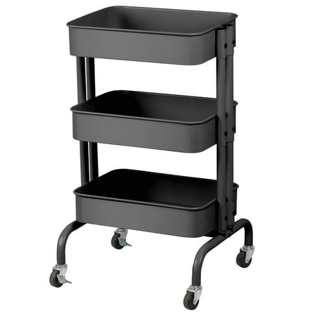 Yaheetech Home Kitchen Storage Rolling Utility Cart ...