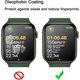 thumbnail image 2 of Screen Protector Film Compatible for Apple Watch Series 7 Screen, 45mm, Touch-screen Anti-scratch Ultra-Clear [3-Pack], 2 of 5