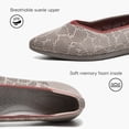 thumbnail image 5 of LANCROP Women's Slip-On Knit Ballet Flats, Flexible Breathable Casual Dress Shoes, 5 of 9