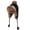 Black, variant on Women Winter Thick Warm Knitted Ski Beanie Cap Windproof Outdoor Earmuffs Hat