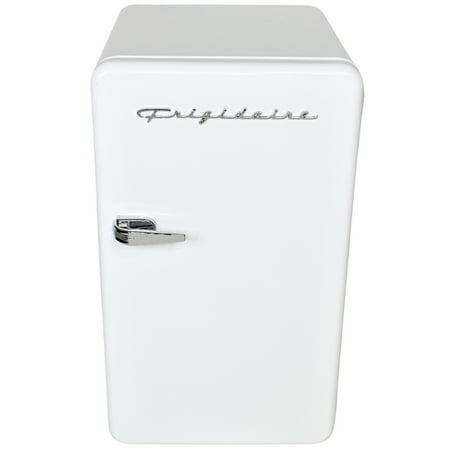 Frigidaire 3.2 Cu Ft Retro Compact Refrigerator, White Mini Fridge with Freezer for Apartment, Dorm, Office, Bedroom
