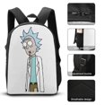 thumbnail image 3 of Rick and Morty Season Backpack Study Smart System Organized Bookbag with Brain Food Lunch Kit, 3 of 5