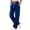 11# Dark Blue, variant on Cargo Pants for Women Wide Leg High Waist Y2K Parachute Pants with Pockets Fall 2026 Plus Size Hiking Track Outfits Dark Gray S