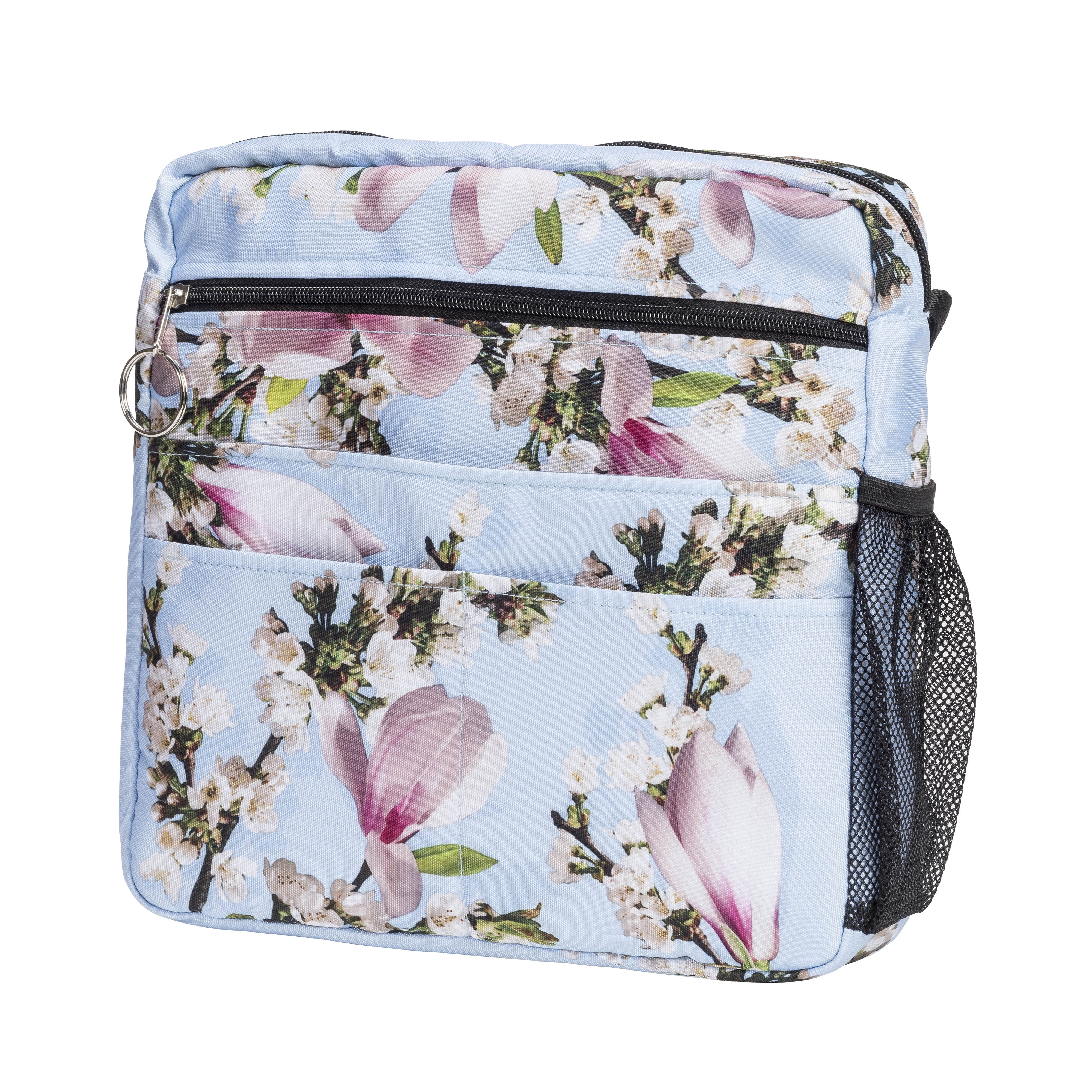 Drive Medical Universal Mobility Tote, Blue Floral