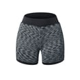 thumbnail image 5 of Women's Yoga Shorts Quick Dry Workout Running Shorts Loose Athletic Gym Shorts Double-Layer Short, 5 of 7