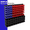 Red,Blue,Black, variant on Wall-Mounted Storage Rack System with Bins and Brackets - 30 Pcs Heavy Duty Garage & Workshop Tool Organizer, Stackable for Screws, Nuts, Bolts, Nails, Beads & Small Hardware, Easy Installation