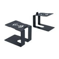 thumbnail image 1 of Soporte para altavoz de escritorio Soporte para altavoz de metal de 0,12 pulgadas con ángulo ascendente C 2 piezas, 1 of 9