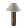thumbnail image 2 of Canopy Walnut Wood Block Table Lamp, 2 of 5