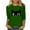Green, variant on Plus Size Shirts for Women 3X Spring Fashion Outfits Women Fashion Tops Blouse Spring Fashion Outfits
