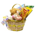 thumbnail image 6 of Yellow Polka Dot Prefilled Easter Basket, 6 of 8