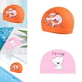 thumbnail image 1 of Sombrero de Natación DYNWAVEMX 2x Niño estampado Animal Naranja, 1 of 8