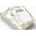 thumbnail image 2 of Inkdotpot Set Of 50 Baby ShowerWord ScrambleGame Cards Dinosaur Jungle Animals Party Supplies Fun Baby Shower Game Favors, 2 of 4