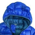 thumbnail image 5 of WIBACKER Winter Down Coats for Kids Baby Boys Girls Light Puffer Padded Jacket Bear Hoods Toddler Outerwear, 5 of 8