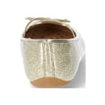 thumbnail image 4 of Wonder Nation Girls Bow Ballet Flats, 4 of 6