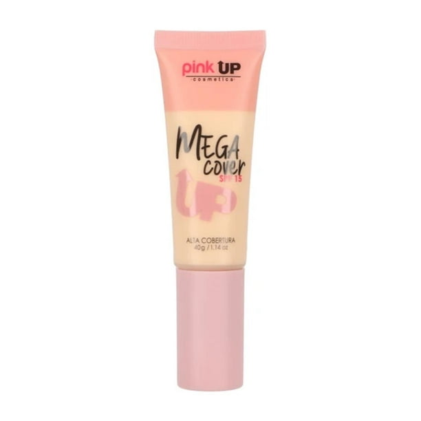 Mega Cover Maquillaje de larga duración Alta Cobertura Pink Up piel