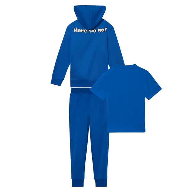 Nintendo Super Mario Boys 3-Piece Set, Super Mario Zip-Up
