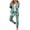 Sky Blue, variant on Women's Business Blazer Pant Suit Set for Work Women's Long Sleeve Printing Suit Pants Casual Elegant Business Office Suit Sets