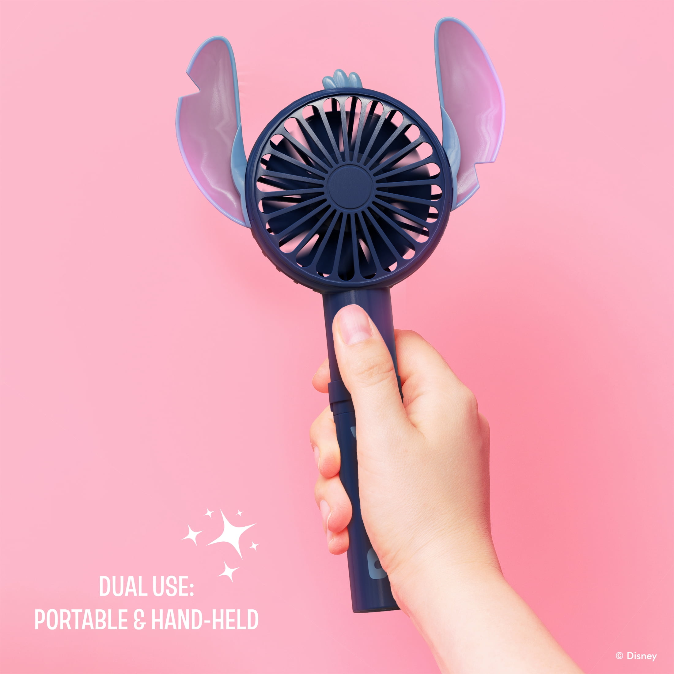 Disney Stitch Portable Tripod Handheld and Tabletop Desk Fan