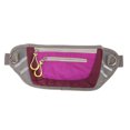 thumbnail image 1 of Bolsa de entrenamiento para premios para perros, de nailon, multifunción, con tira reflectante y cremallera para paseos al aire libre, color morado, 1 of 14