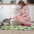 thumbnail image 3 of Cute Cartoon Dachshund Kitchen Rugs Sets Of 2,Anti Fatigue Kitchen Mat Rugs Non Slip Washable,Decorative Kitchen Floor Mats for Kitchen,Sink,Laundry,17"x30"+17"x47", 3 of 7