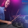 thumbnail image 5 of Pyle Pro Electronic Drum Set Portable Tabletop 7 Pad Digital Musical Drum Kit, 5 of 5