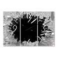 thumbnail image 1 of DesignArt Horloge Murale Abstraite Cassé Design 3D Grande, 1 of 2