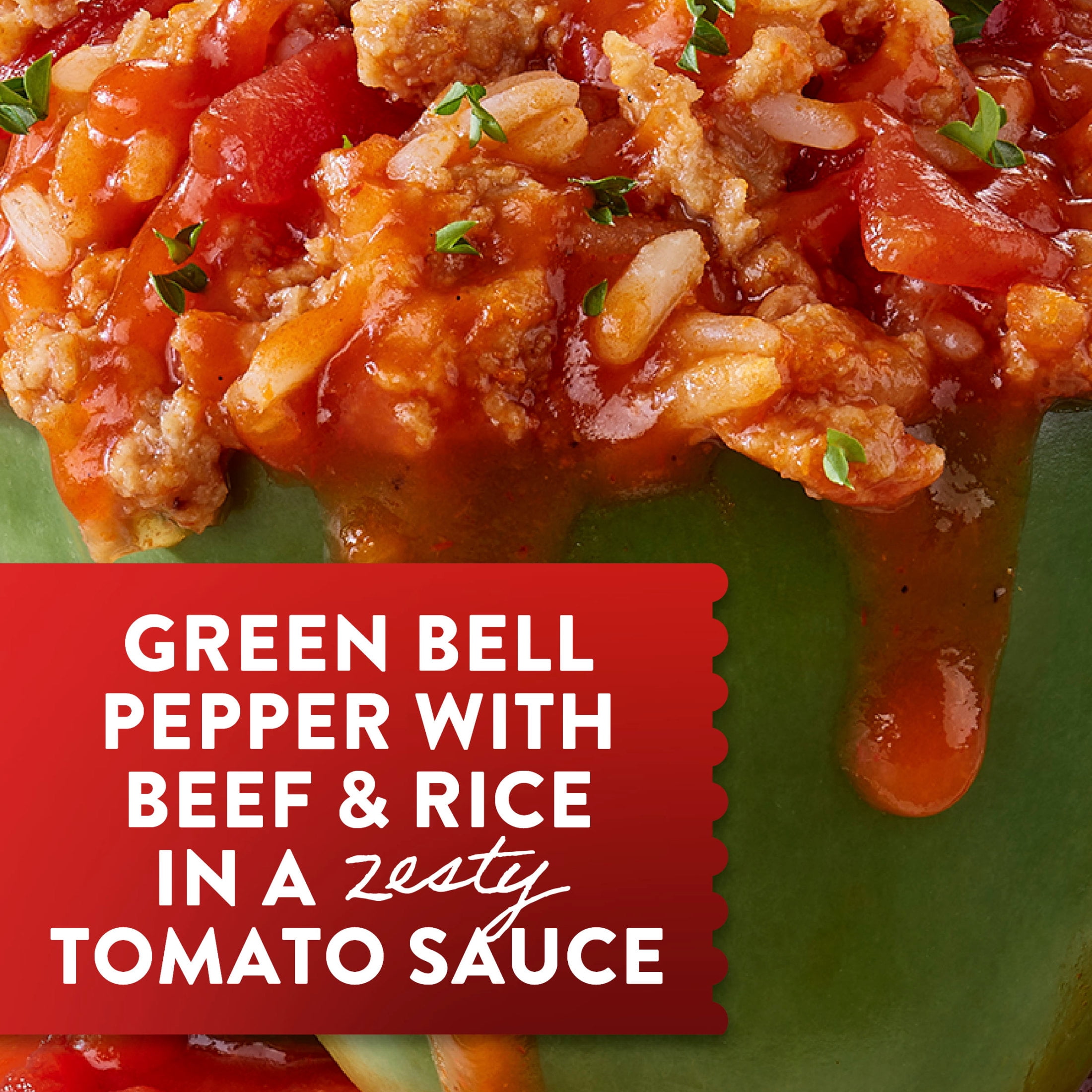 Stouffer’s Stuffed Peppers, Family Size, Frozen Stuffed Peppers, Easy Family Frozen Dinner 2 lb.