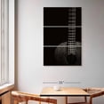 thumbnail image 2 of Elephant Stock Old Acoustic Guitar Wall Art - Vertical Multi Panel Canvas - Living Room Wall Decor - Music Multi Panel - Black And Gray Decor - 42" x 65", 2 of 8