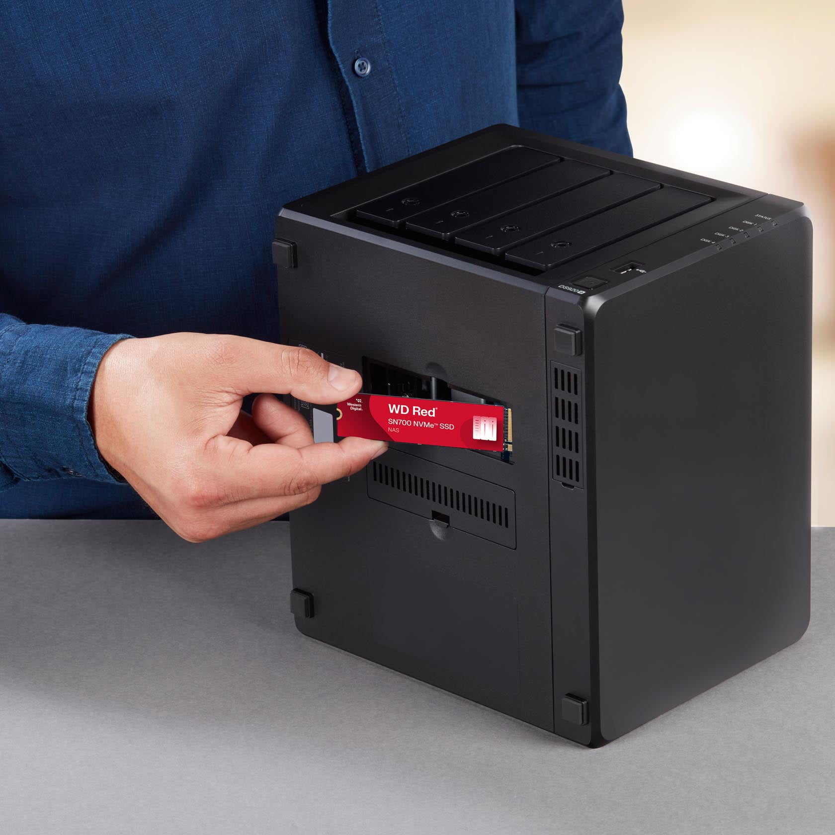 Western Digital 4TB WD Red SN700 NVMe SSD for NAS Devices