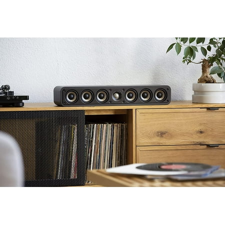 Polk Audio - Signature Elite ES35 Center Channel Speaker - Stunning Black