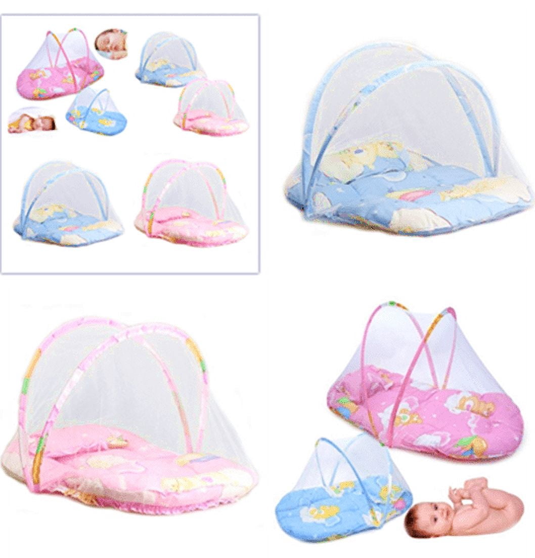 Sprifallbaby Canopy Mosquito Insect Net Tent Infant Newborn Baby Portable Folding Travel Bed Crib, Baby Accessory