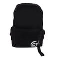 thumbnail image 1 of Mochila impermeable informal de gran capacidad, tela Oxford, correas anchas de 5,5 cm, mochila escolar de música para la vida diaria, color negro, 1 of 14