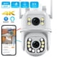thumbnail image 1 of BESDER Cámara de seguridad IP de 8MP y 4K con Wifi, lente Dual, protección impermeable, videovigilancia CCTV, alarma de luz blanca, 1 of 3